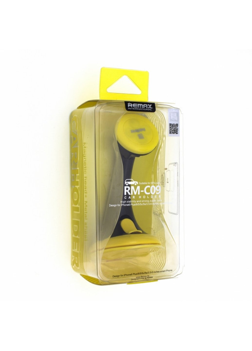 Автомобильный держатель Car Holder RM-C09 Black Yellow 111401 Remax (254709071)