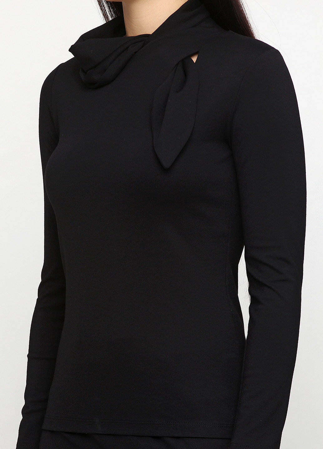 Чорний демісезонний светр Florens