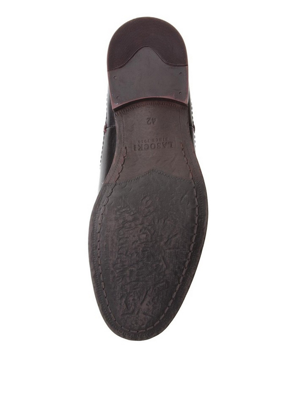 Черные осенние черевики lasocki for men mi07-c322-360-16 Lasocki for men