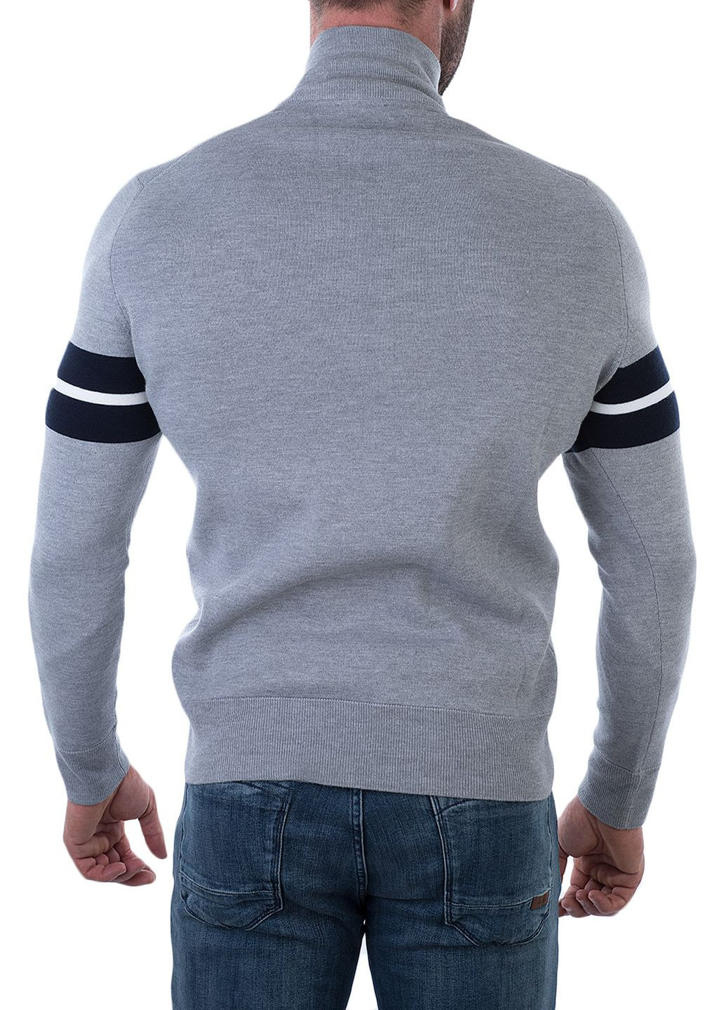 Серый зимний свитер Bogner