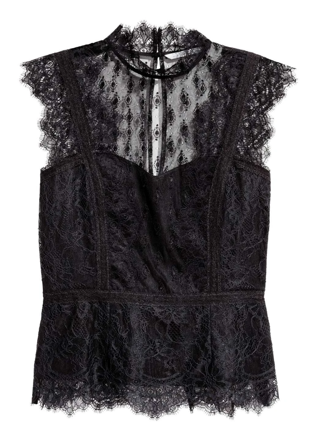 Чорна блуза H&M