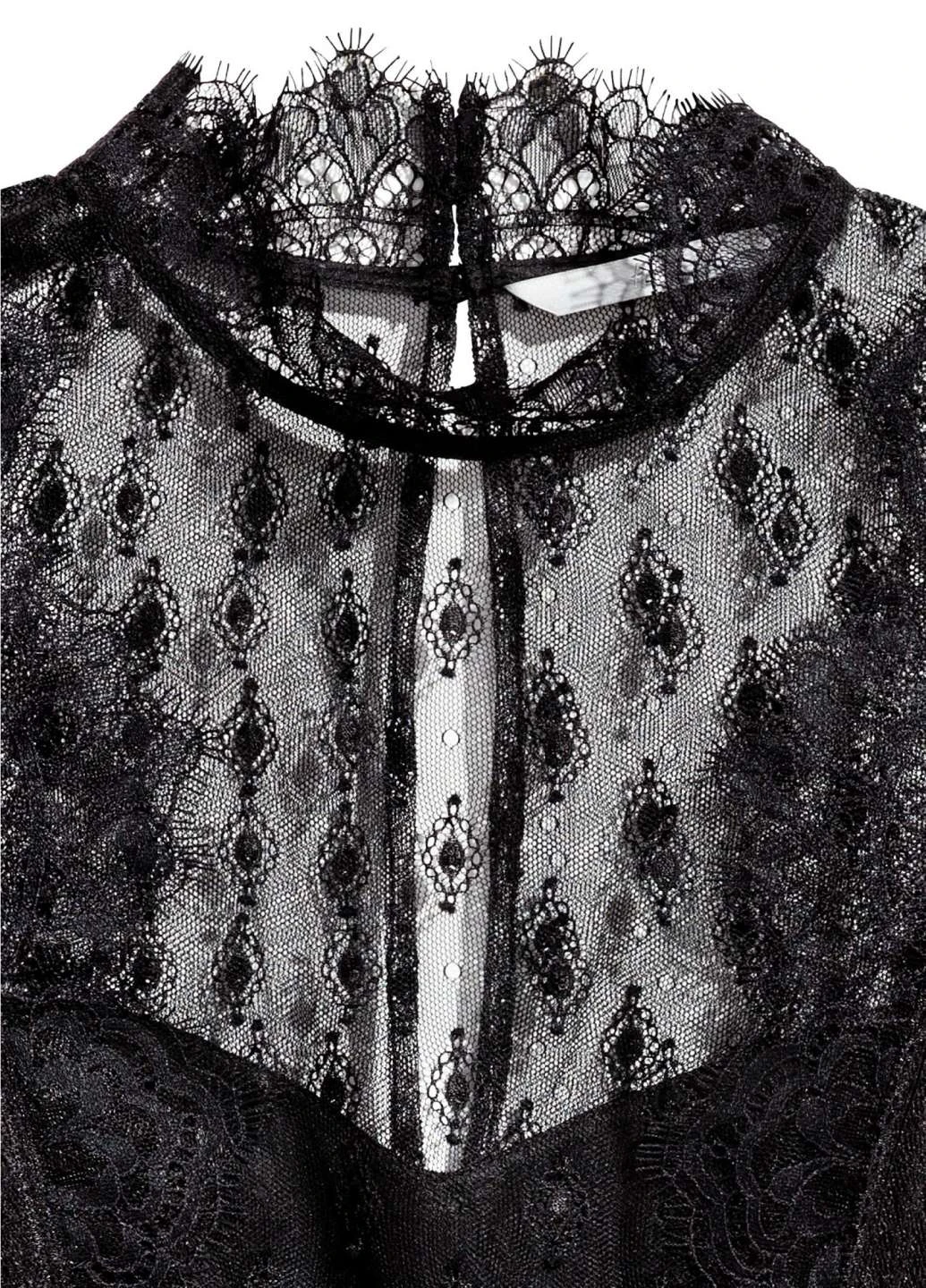 Чорна блуза H&M