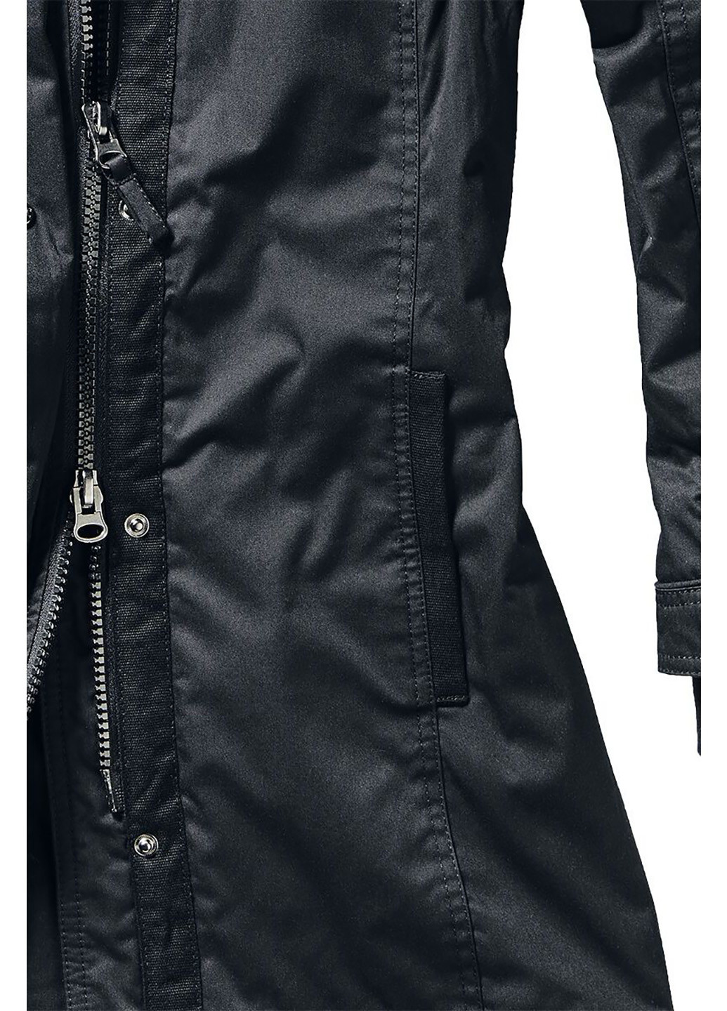Чорна зимня куртка Brandit