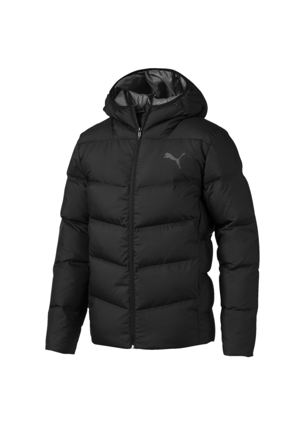 Чорна демісезонна куртка essentials 400 down hd jkt Puma