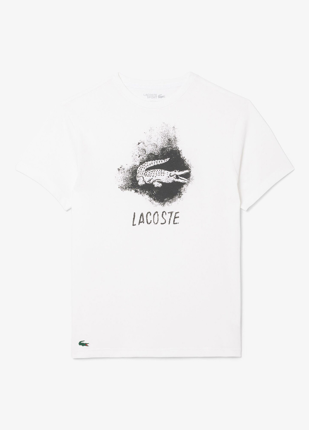 Біла футболка Lacoste