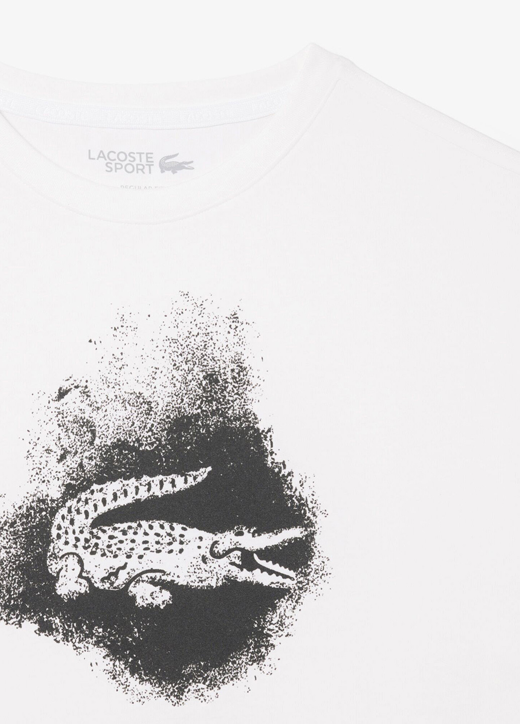 Біла футболка Lacoste