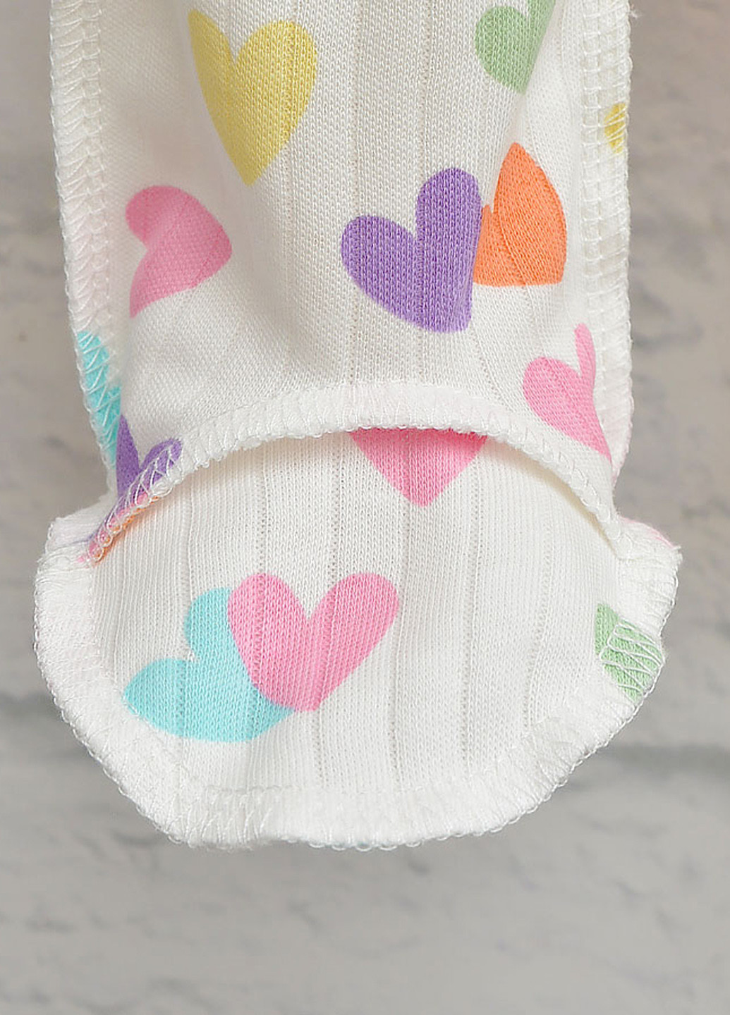 Blanka ползунки сердечки молочный повседневный хлопок, трикотаж производство - Украина