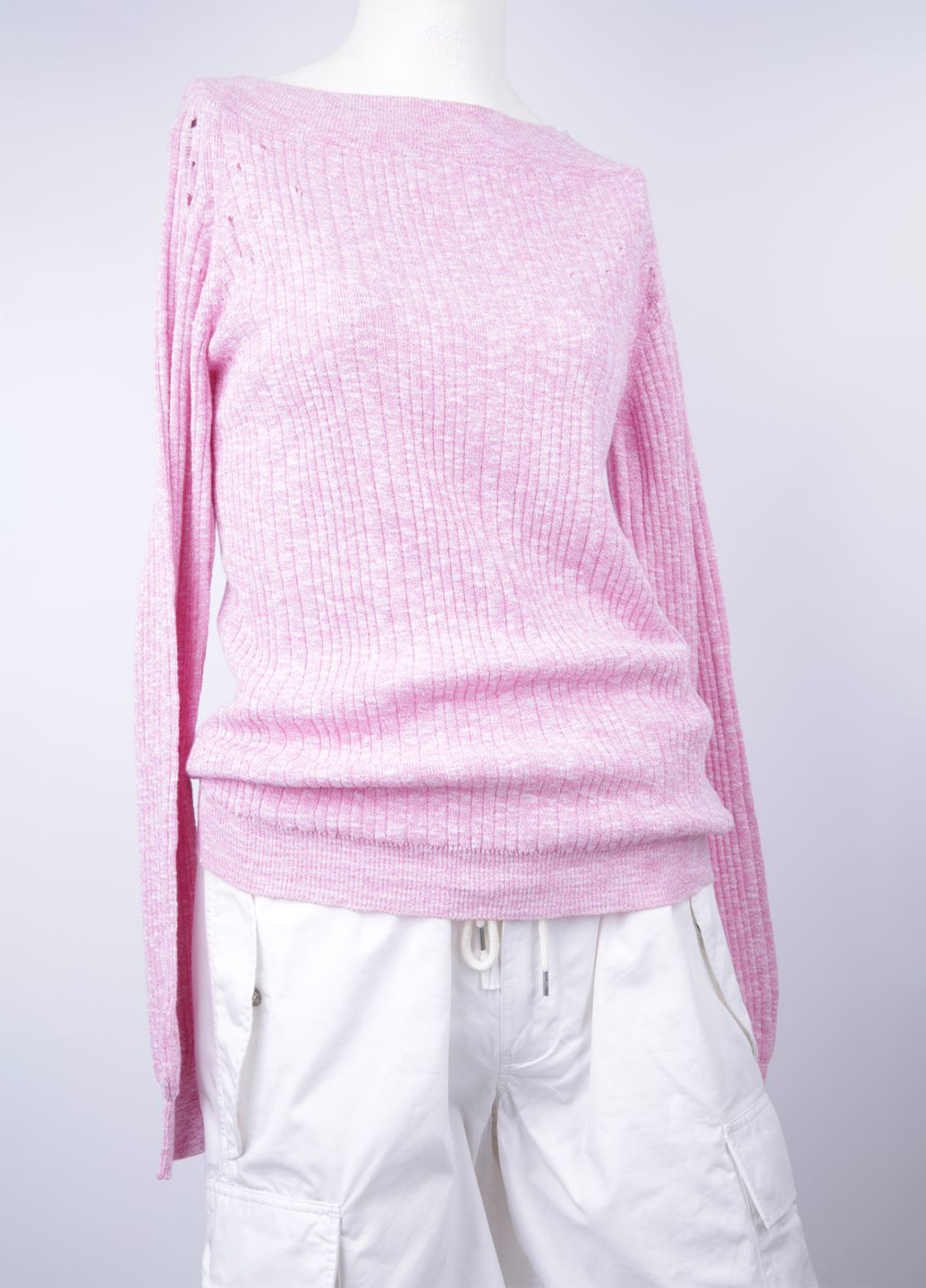 Рожевий демісезонний светр джемпер Fabrizio Del Carlo