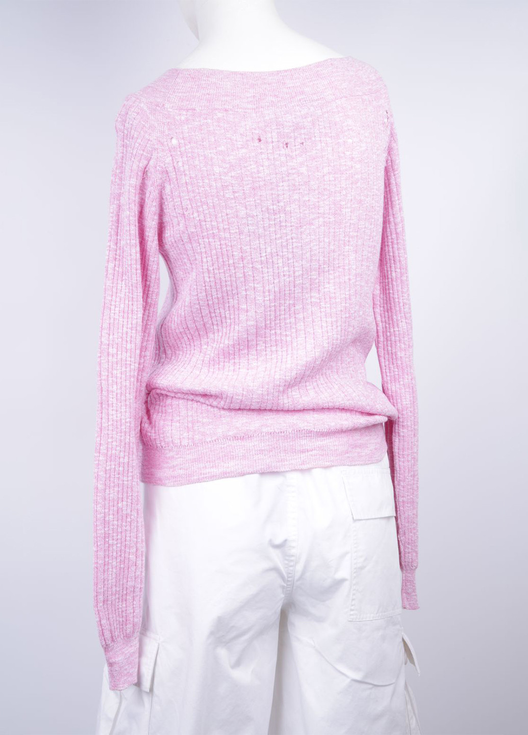 Рожевий демісезонний светр джемпер Fabrizio Del Carlo