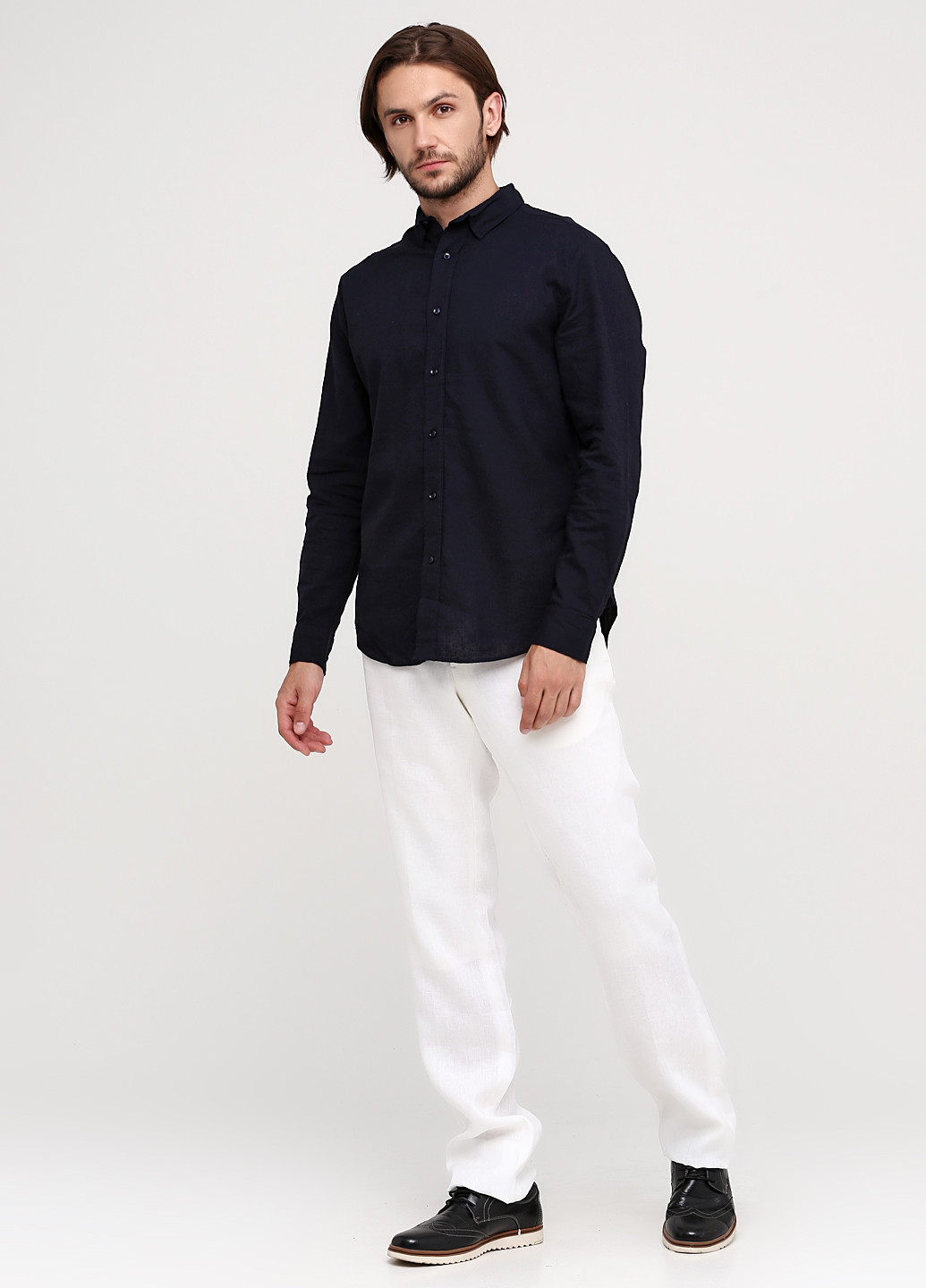 Белые летние брюки Ralph Lauren