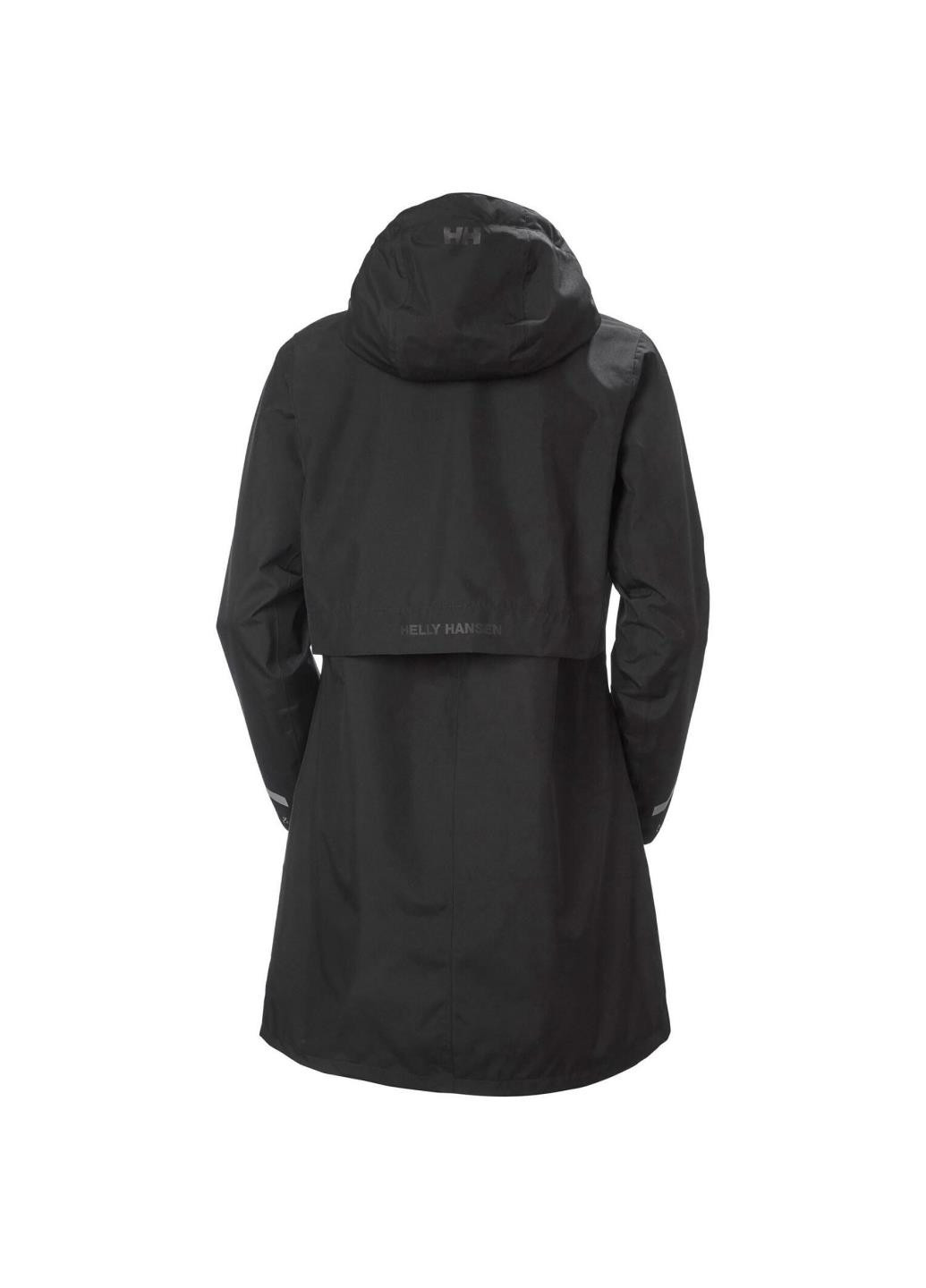 Чорна демісезонна куртка 53097-990 Helly Hansen LISBURN RAINCOAT