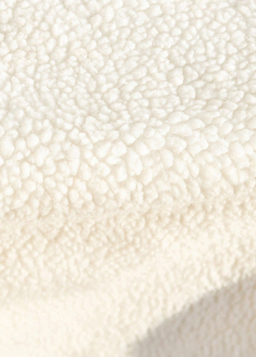 Молочна зимня куртка SHEIN