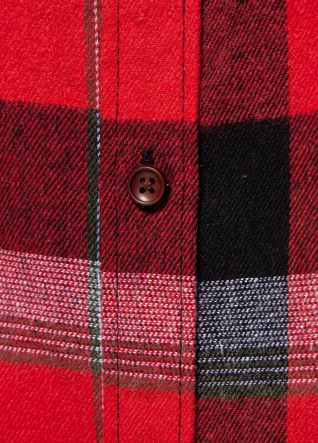 Красная кэжуал рубашка в клетку SHEIN