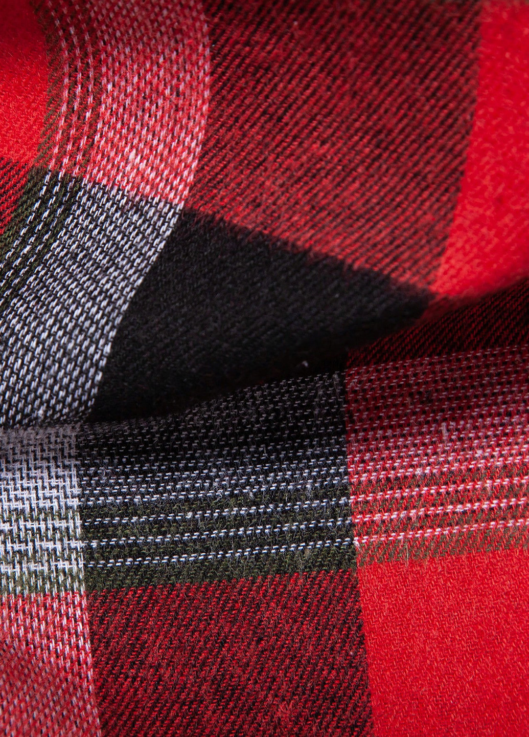 Красная кэжуал рубашка в клетку SHEIN