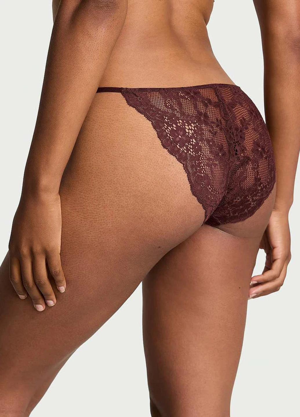 Коричневий демісезонний комплект (бюстгальтер, трусики) Victoria's Secret