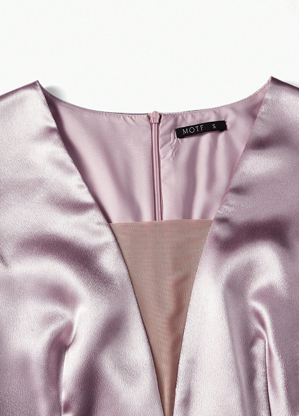 Блідо-рожева святковий, вечірня сукня кльош SHEIN однотонна