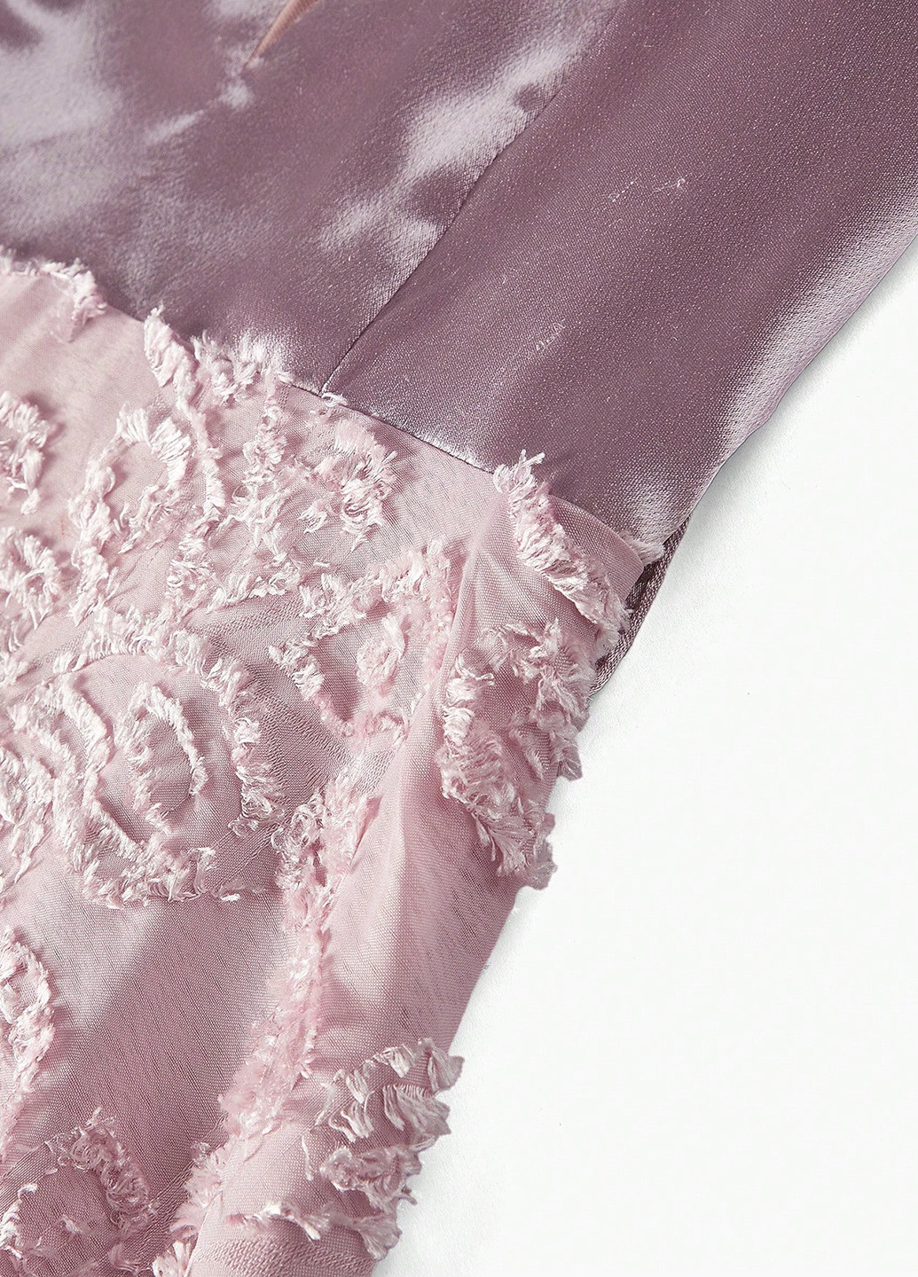 Блідо-рожева святковий, вечірня сукня кльош SHEIN однотонна