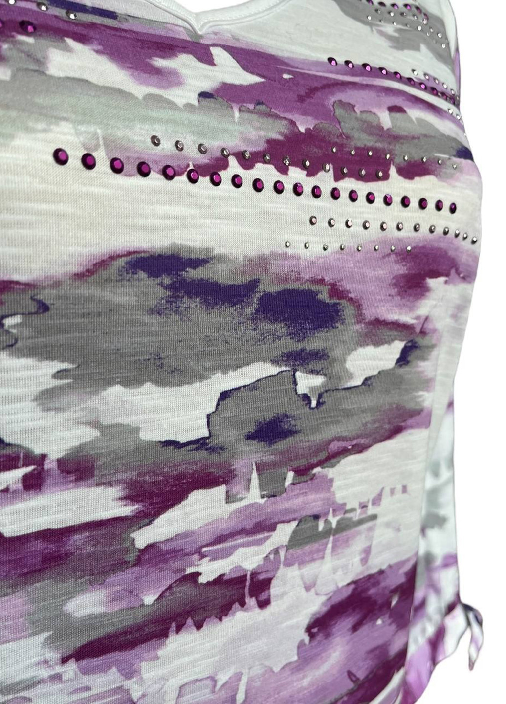 Светло-серая блуза American Fashion