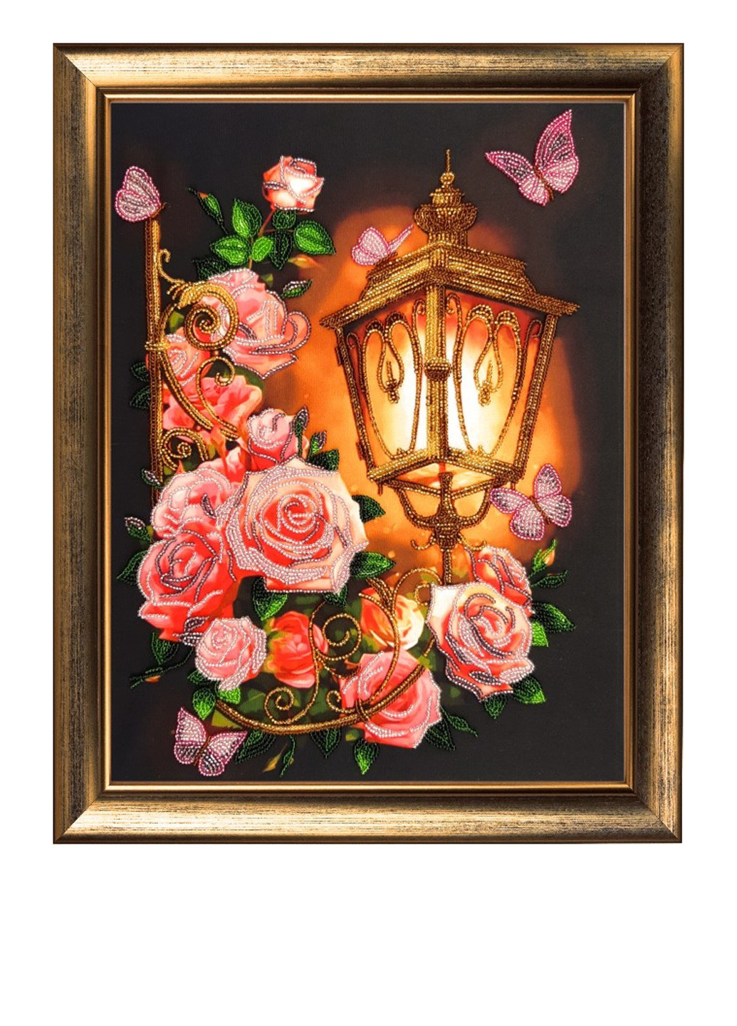 Набор для вышивки бисером "Розовый фонарь", 36х27 см Butterfly (286320160)