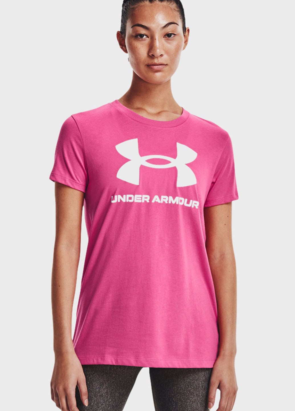 Рожева літня футболка Under Armour