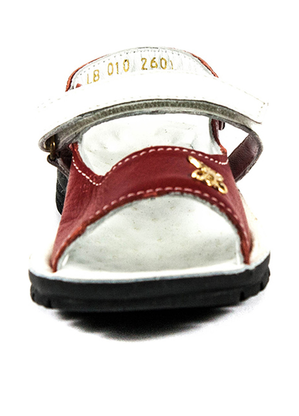 Бордовые кэжуал сандалии tibet на липучке