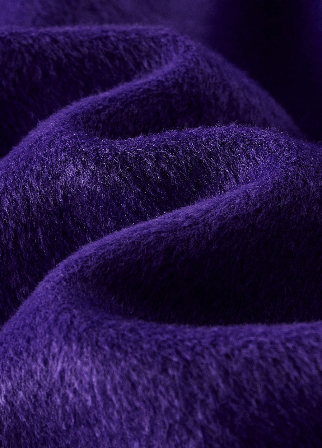 Фіолетове демісезонне Пальто двобортне SHEIN