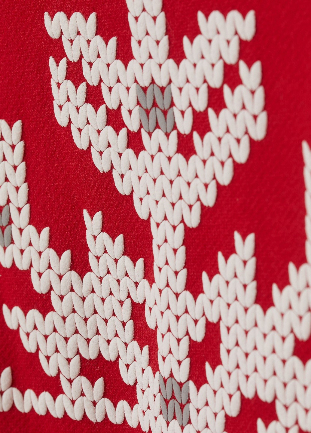 Свитшот H&M - крой однотонный красный кэжуал - (251130594)