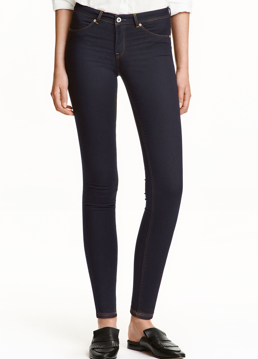 Джинси демісезон,темно-синій, H&M - (243389785)