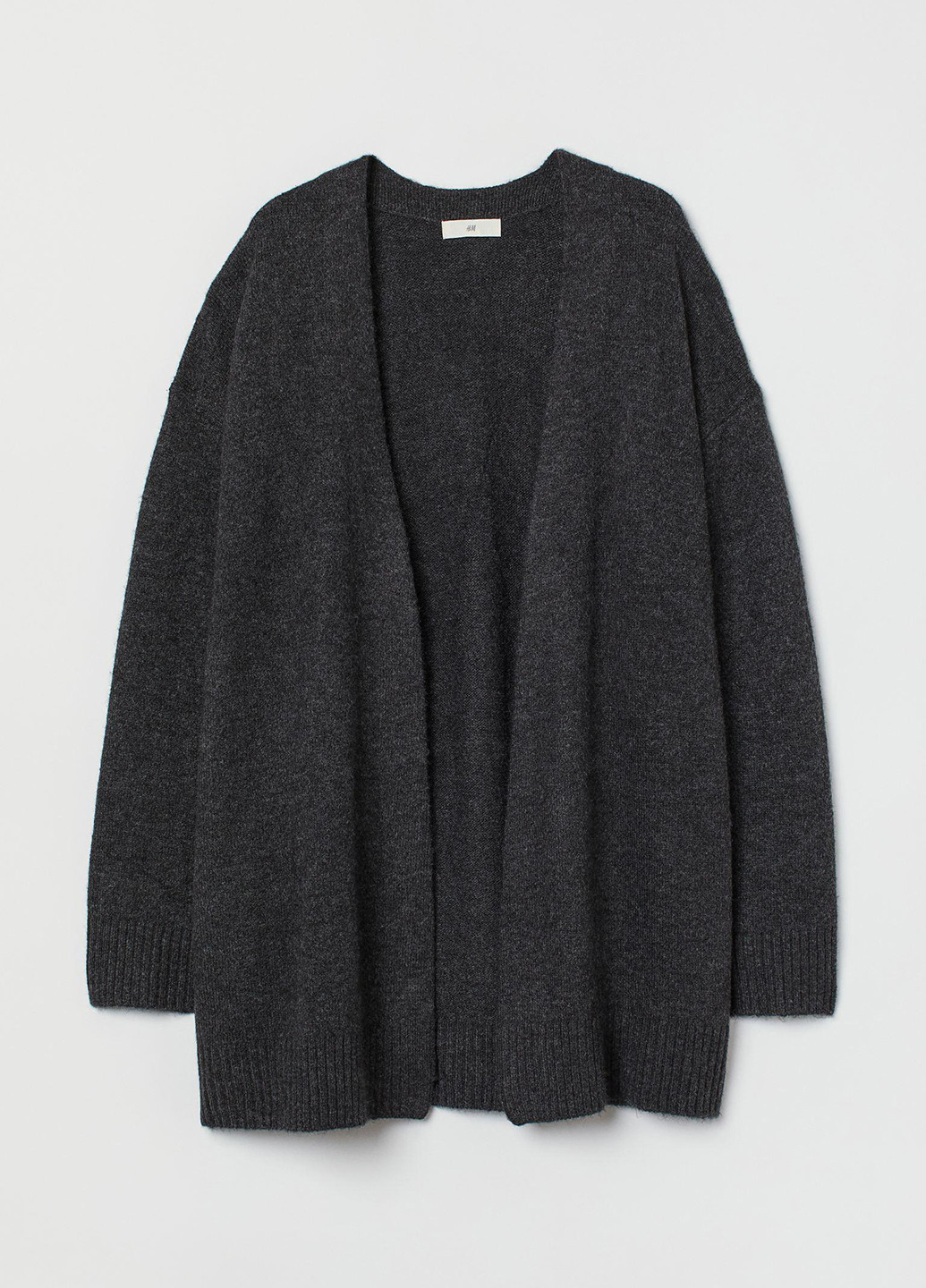 Графитовый демисезонный кардиган H&M