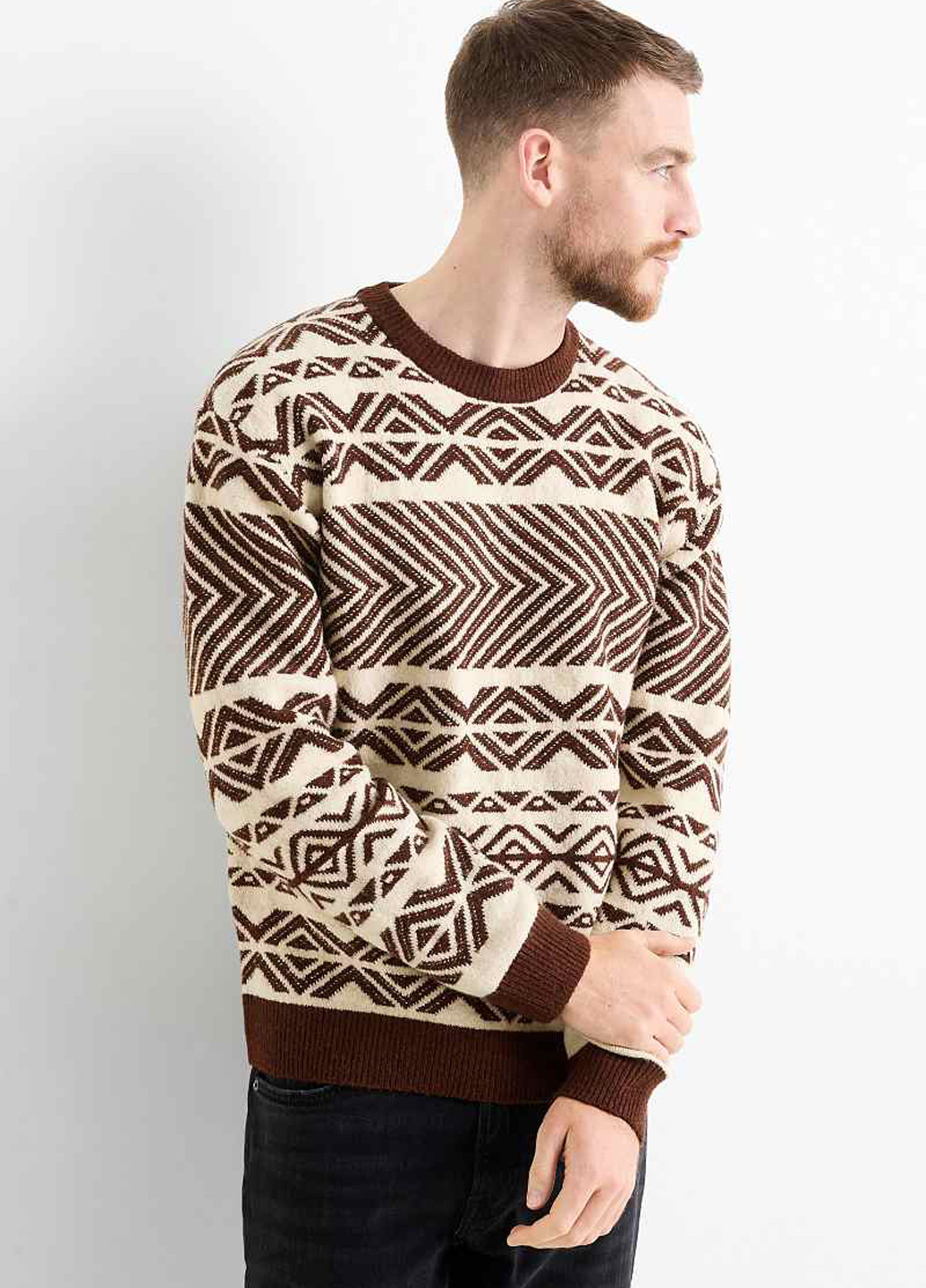 Комбинированный демисезонный джемпер джемпер C&A