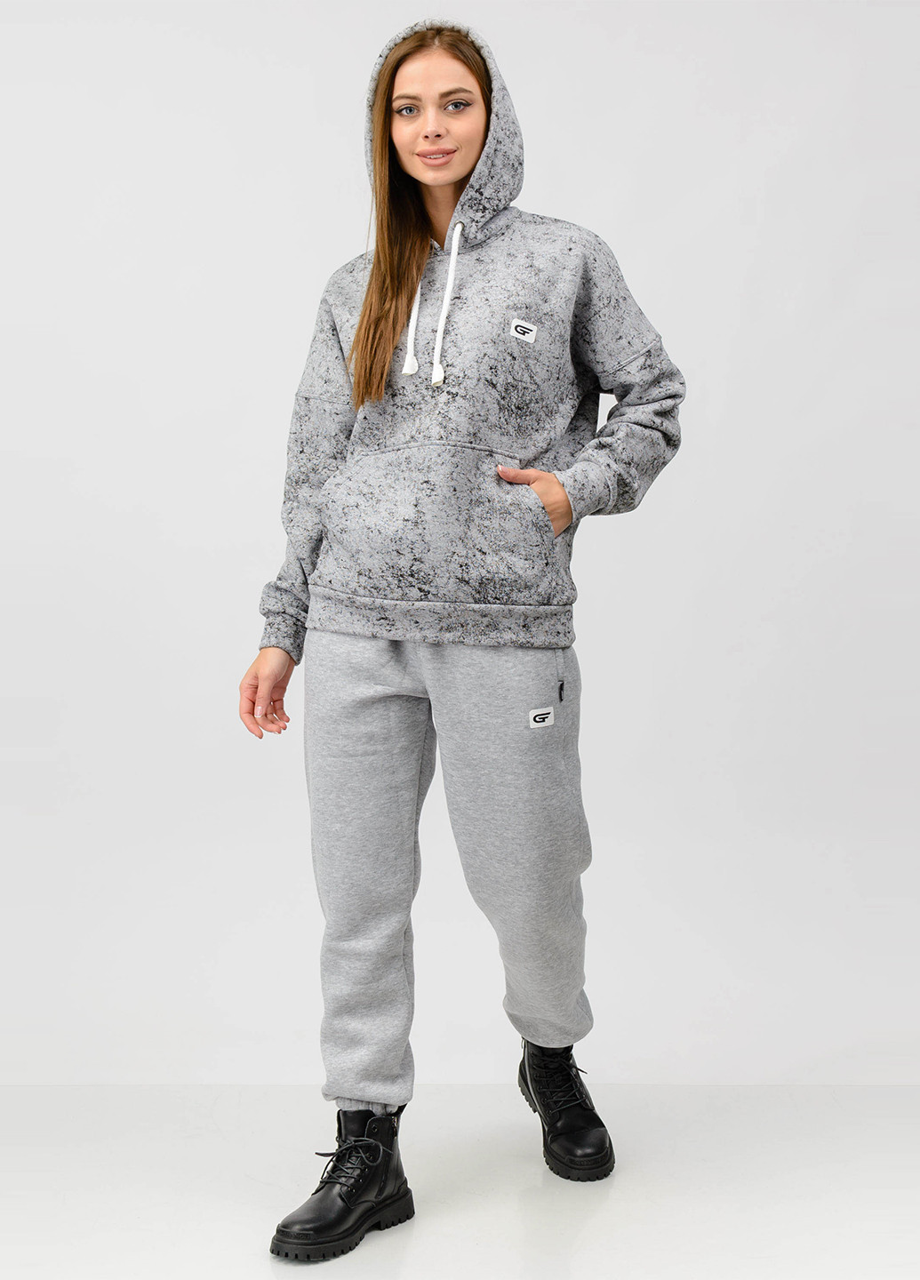 Костюм (худи, штани) Go Fitness (251294939)