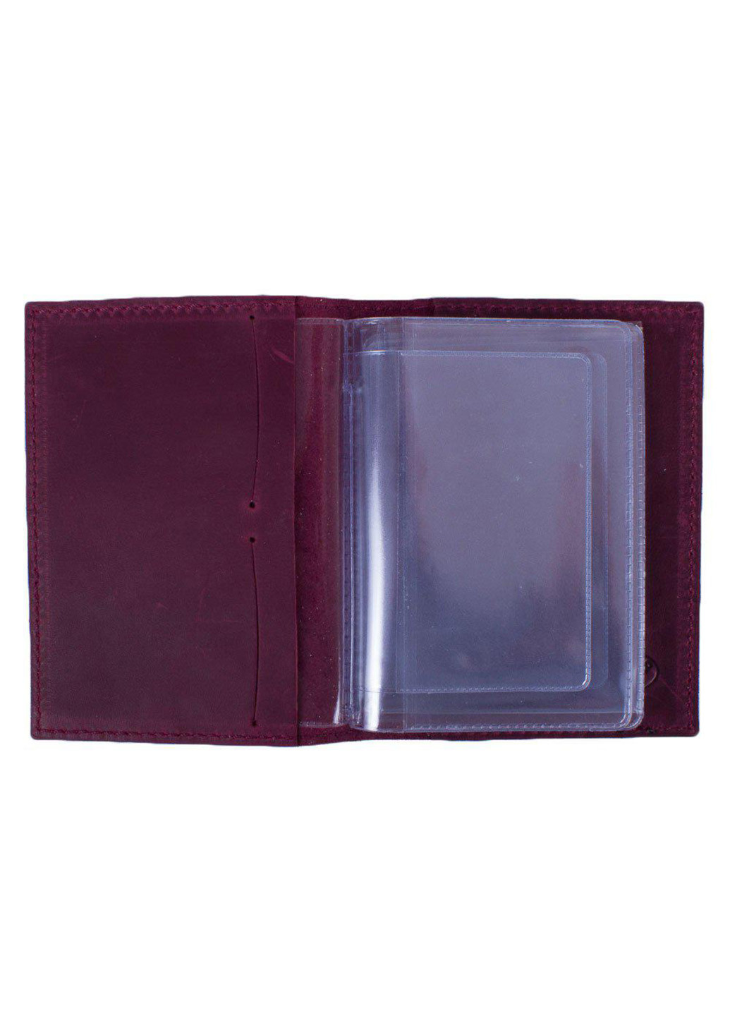 Жіноча шкіряна обкладинка для паспорта 9,5х13х1 см DNK Leather (212705610)