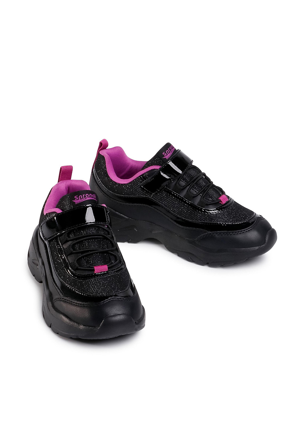 Чорні осінні кросівки cp40-9212y Sprandi