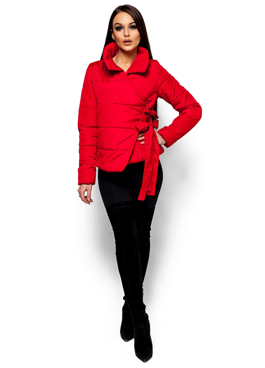 Червона демісезонна куртка Karree