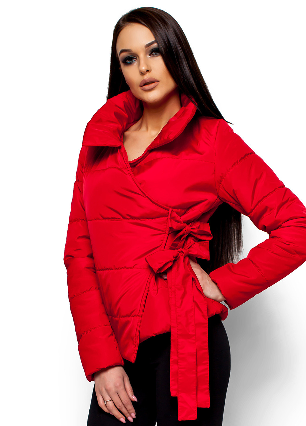 Красная демисезонная куртка Karree