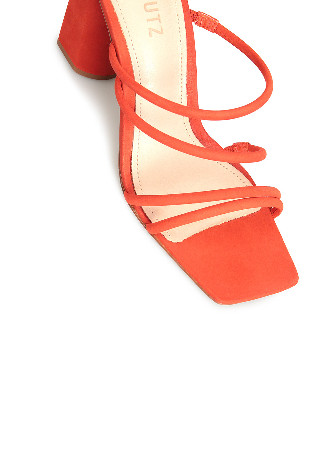 Терракотовые шлепанцы Schutz