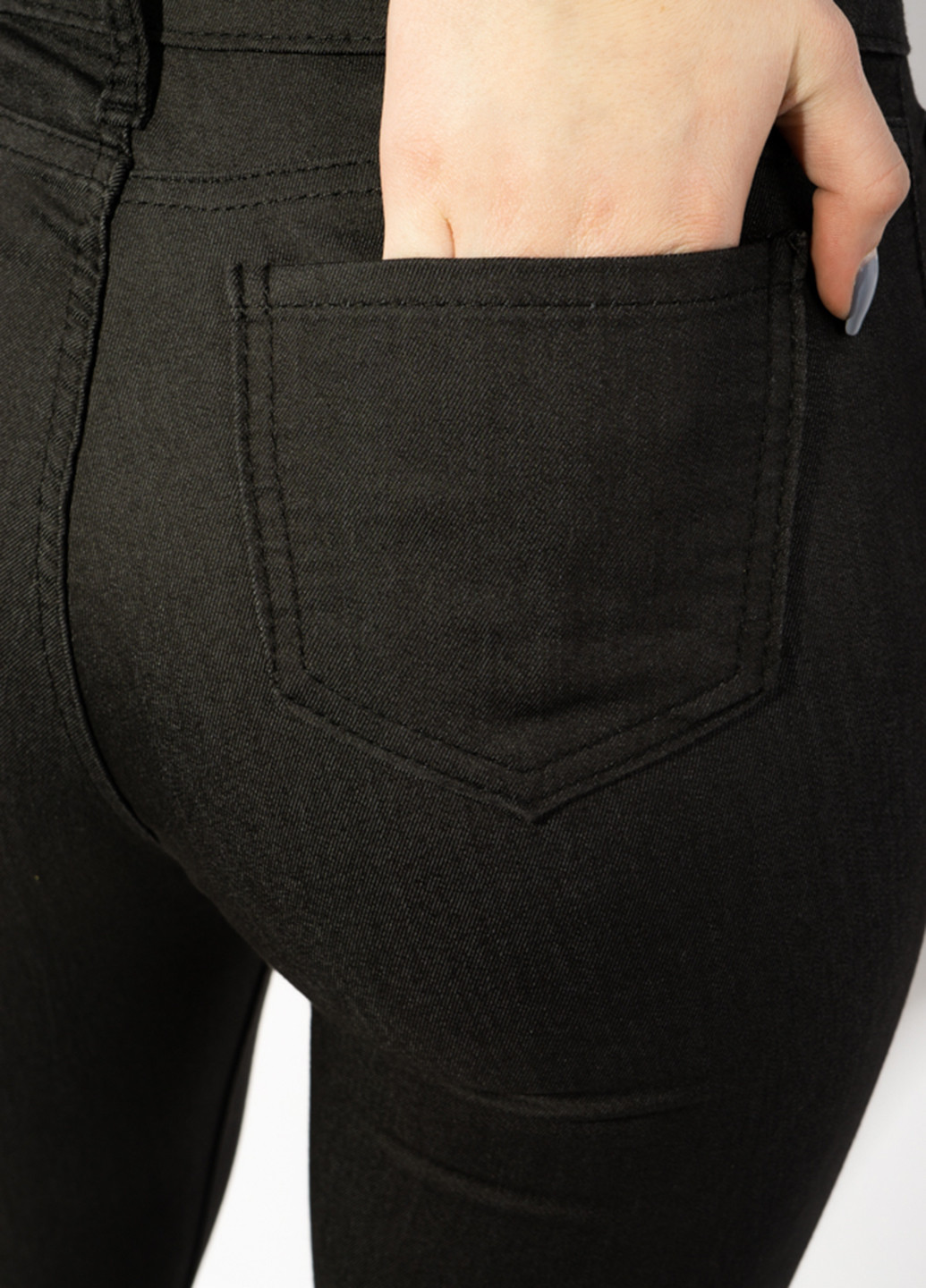 Темно-серые кэжуал демисезонные укороченные, зауженные брюки Time of Style