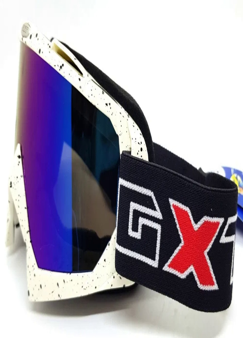Вело мото маска горнолыжные очки лыжные (9663965) Белые Francesco Marconi (209509607)