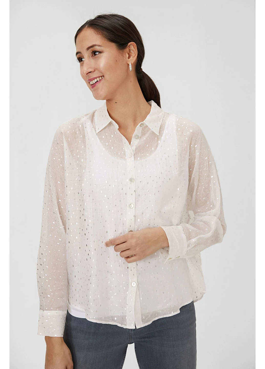 Біла блуза C&A