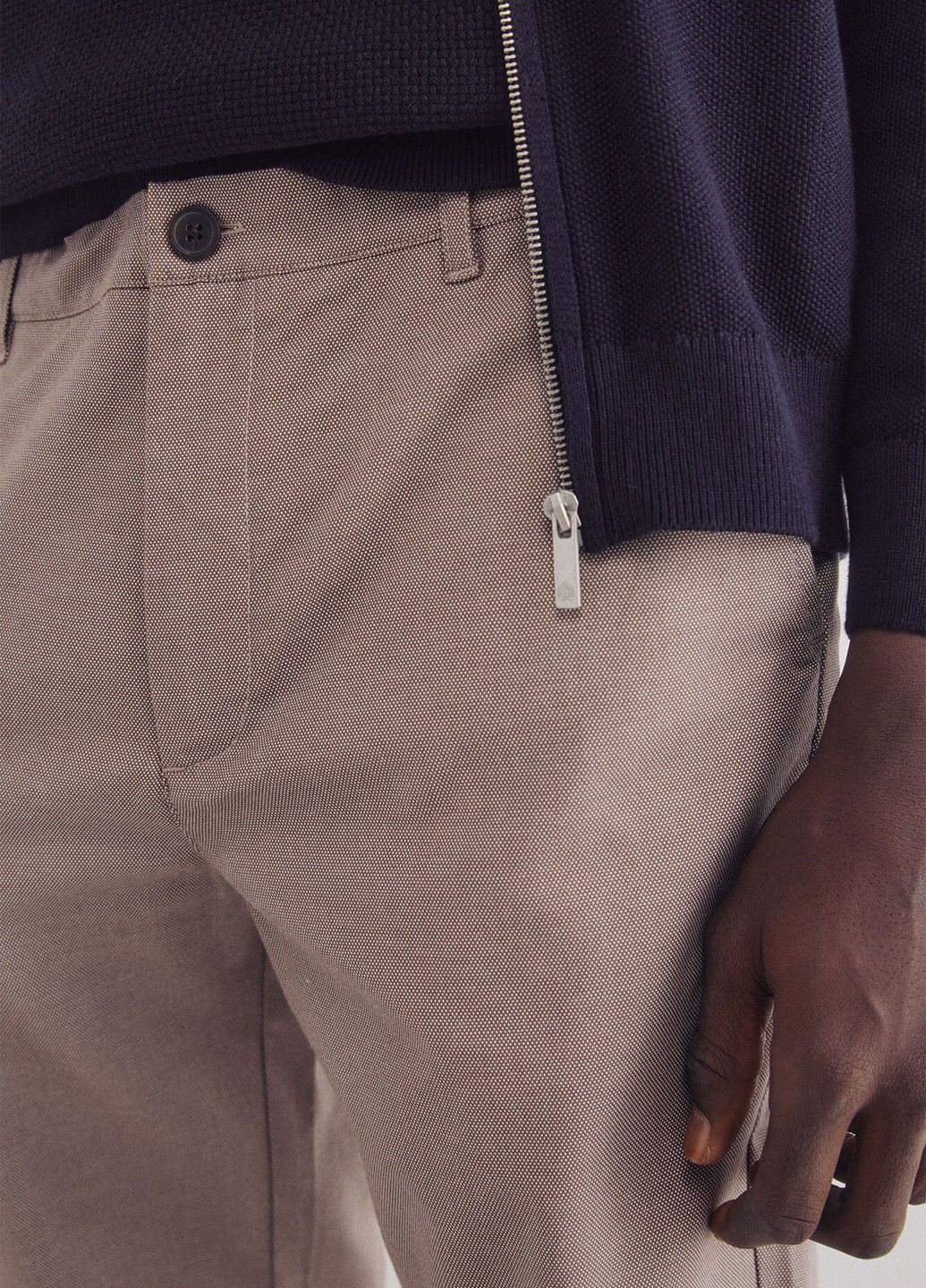 Бежевые кэжуал демисезонные чиносы брюки Springfield