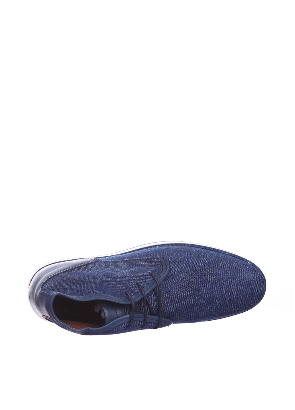 Синие осенние ботинки дезерты Jovan
