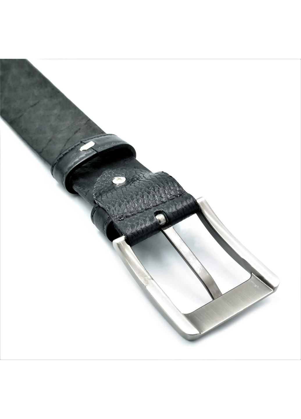 Чоловічий шкіряний ремінь 110-125х4 см Weatro (252413294)