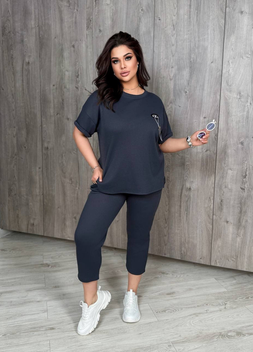 Костюм (футболка, бриджи) Fashion (337578448)