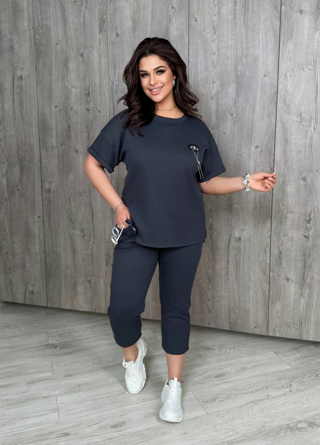 Костюм (футболка, бриджи) Fashion (337578448)