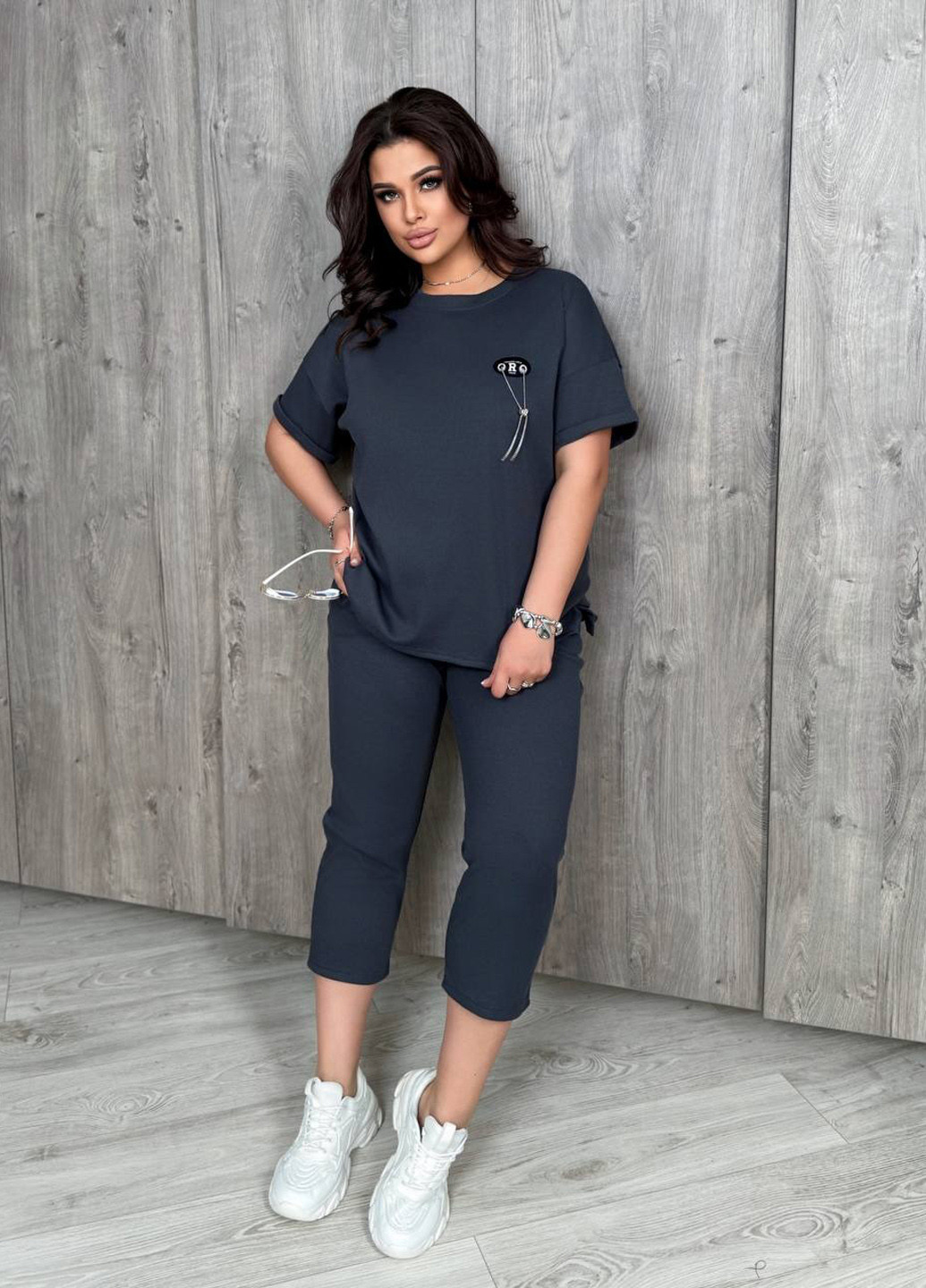 Костюм (футболка, бриджи) Fashion (337578448)