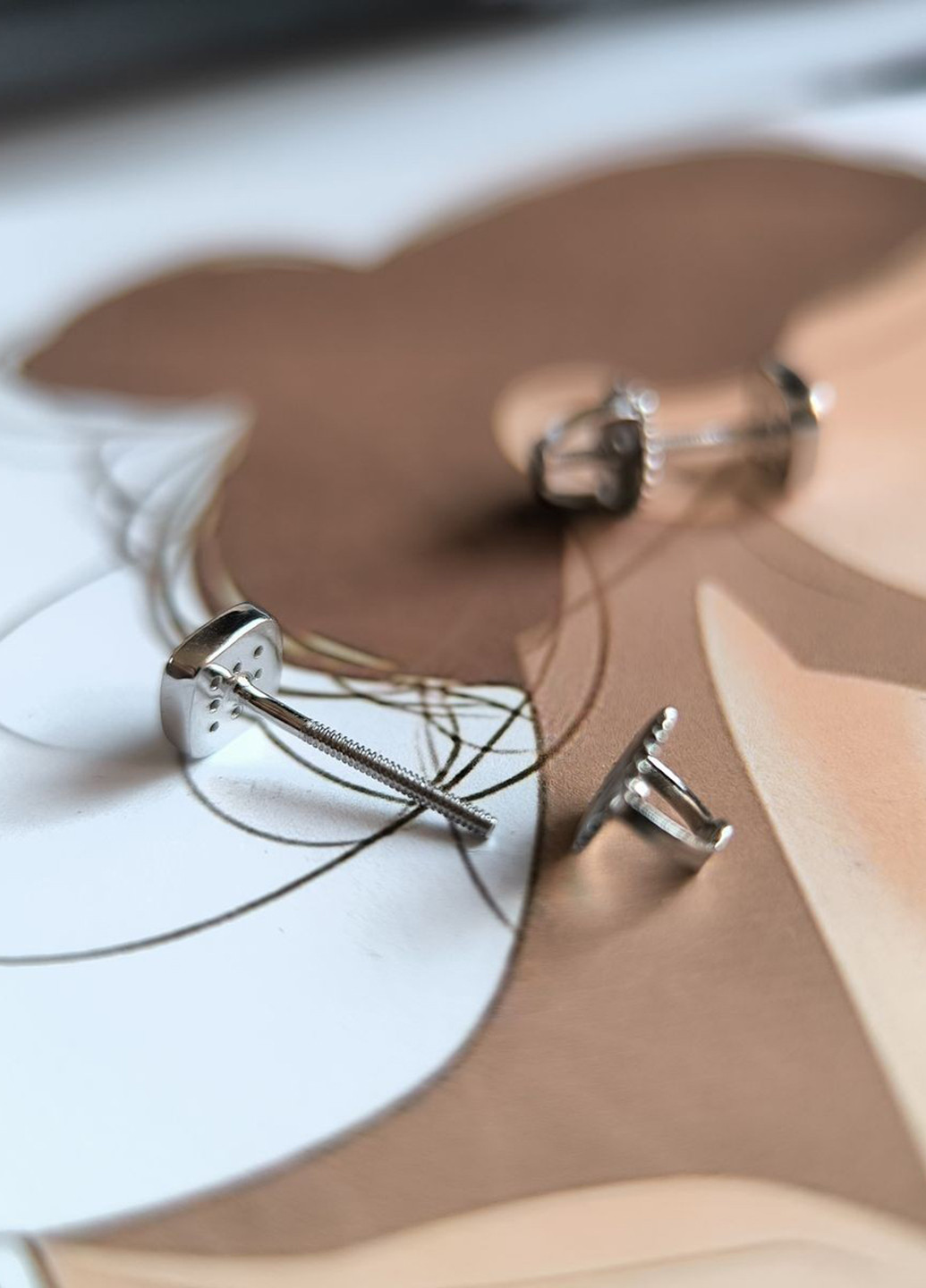 Сережки Silver Flame (369649033)