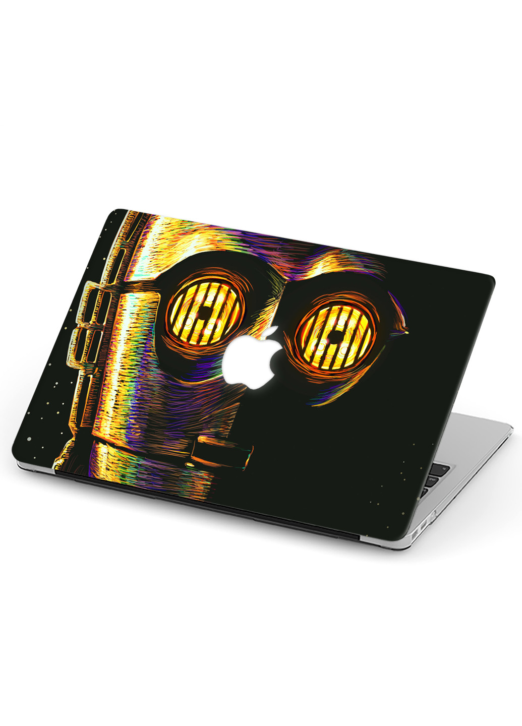 Чехол пластиковый для Apple MacBook Pro 16 A2141 Три-пи-о Звёздные войны (C-3PO Star Wars) (9494-2493) MobiPrint (218867888)