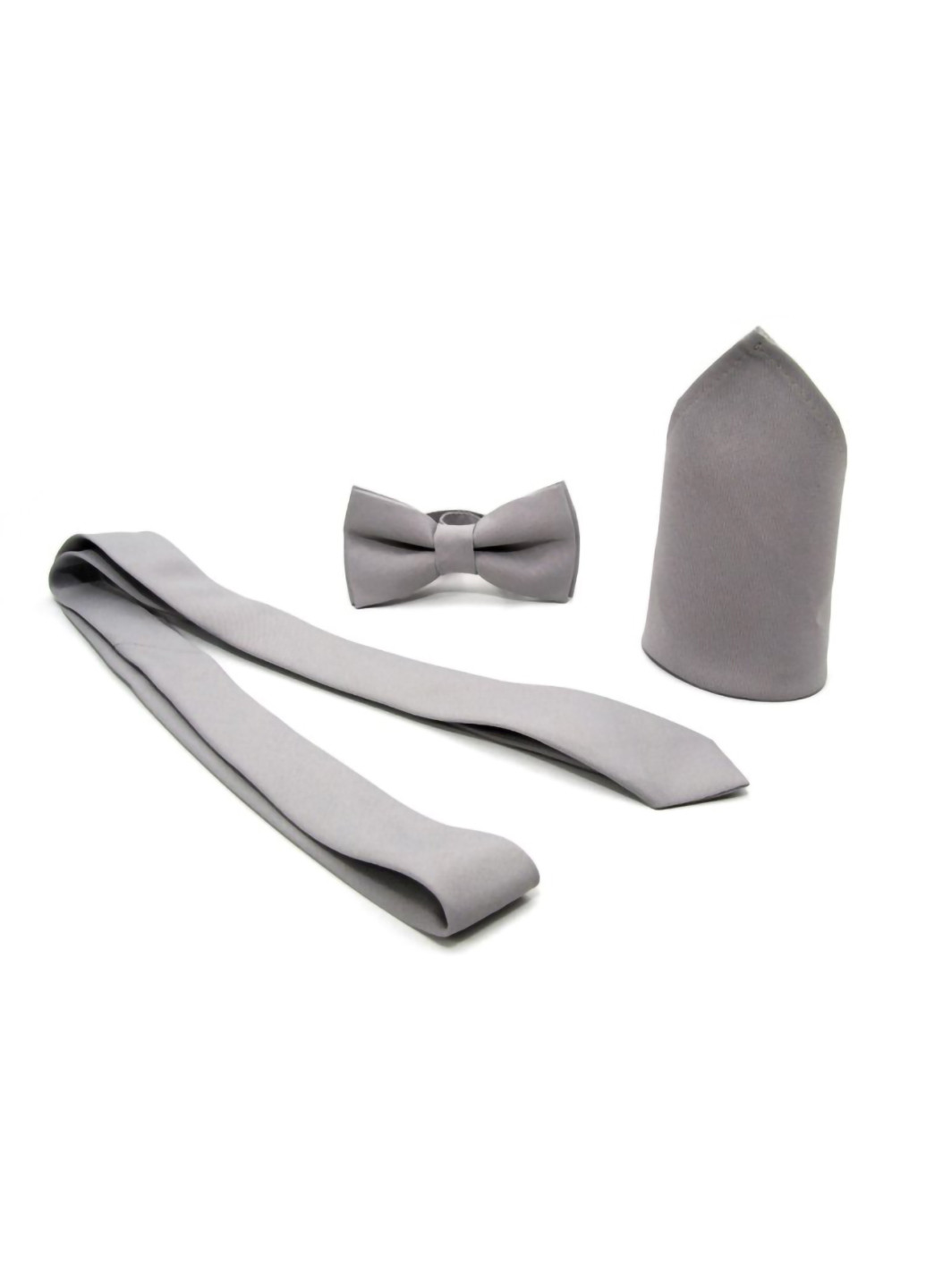 Набор 3в1 галстук, бабочка, платок 6х12 см, 21х21 см GOFIN (255710441)