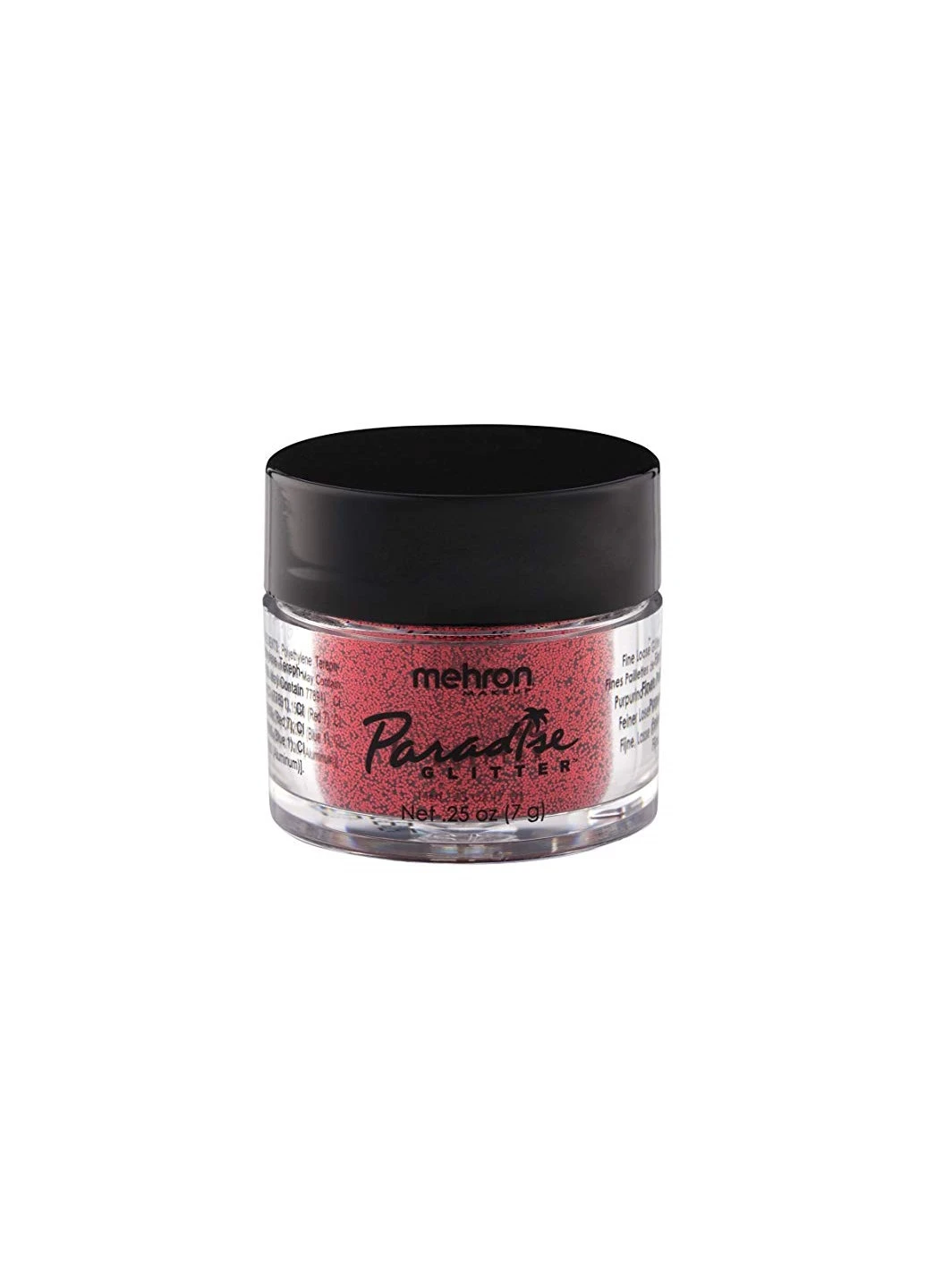 Розсипчасті блискітки Paradise Glitter, Red (Червоний), 7 г Mehron (205593280)