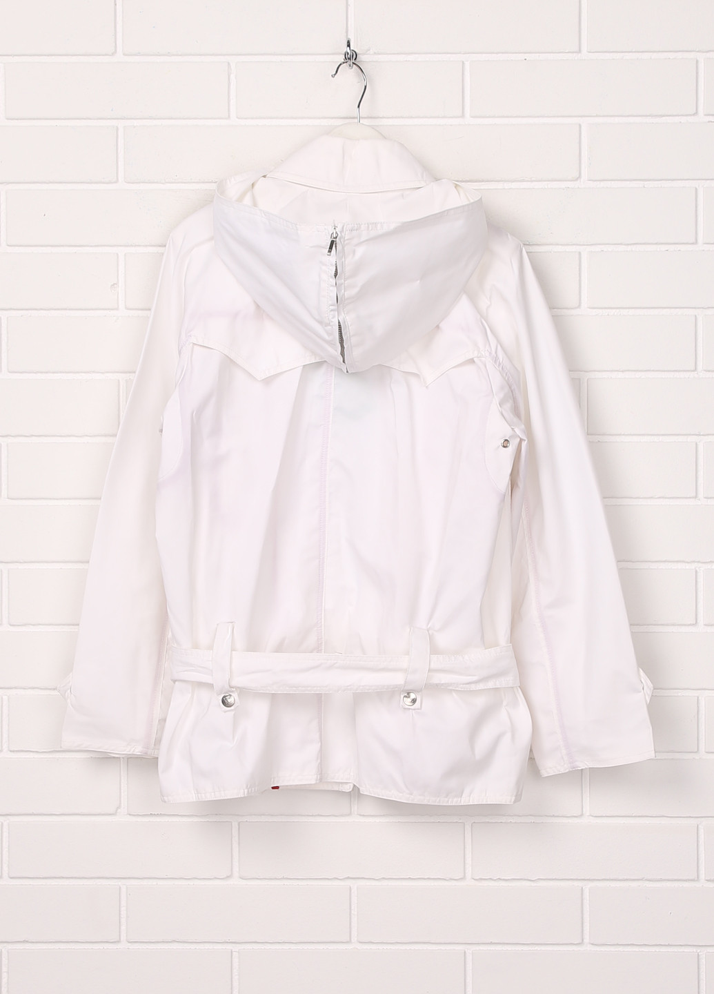 Белая демисезонная куртка Laura Biagiotti